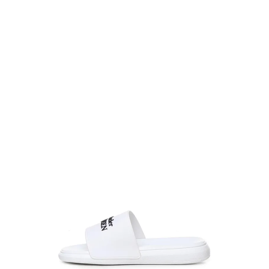 Alexander McQueen Gedessineerde rubberen slippers voor lente/zomer-Heren Slippers