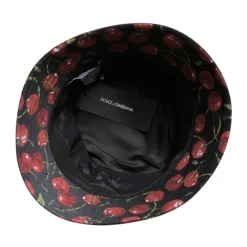 Dolce & Gabbana Gedrukte brede rand emmerhoed-Heren Hoeden