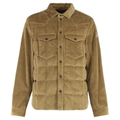 Moncler Gelt Corduroy Down Shirt Jacket-Heren Jassen