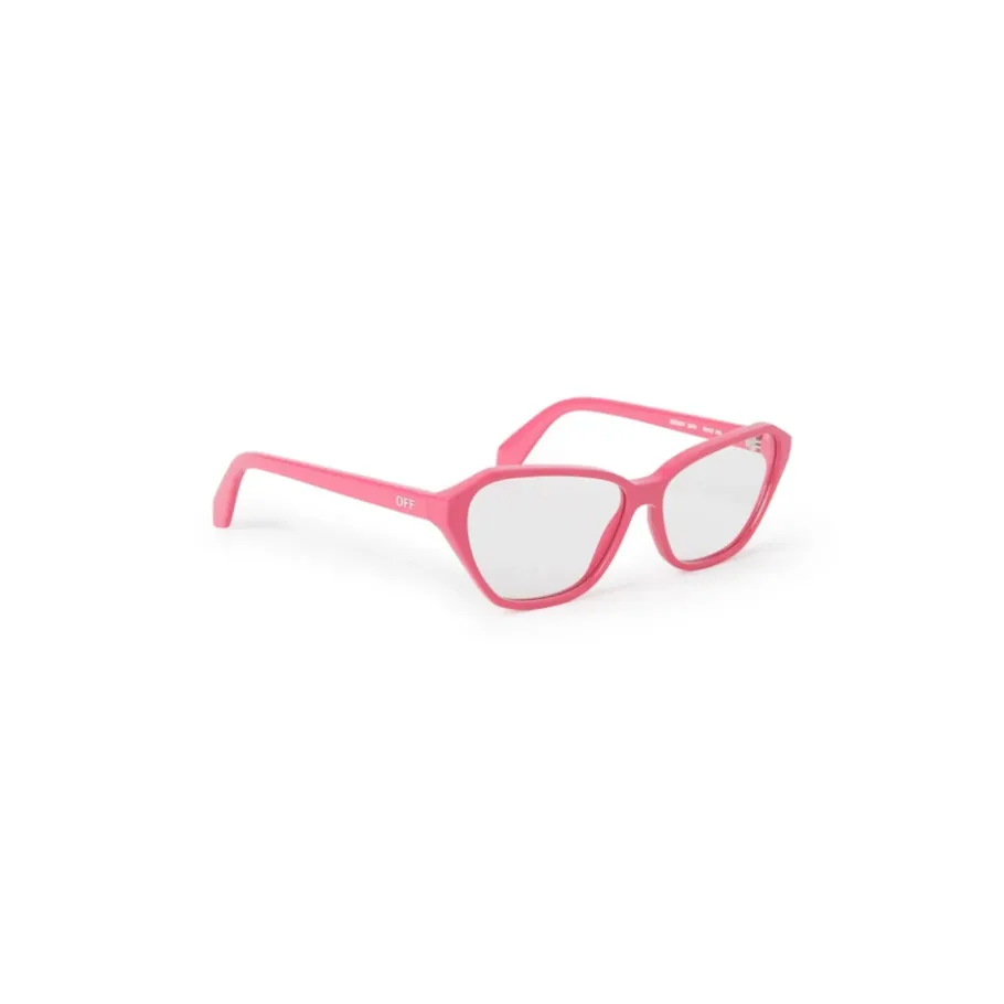 Off White Geometrische Cat-Eye Zonnebril-Heren Zonnebrillen