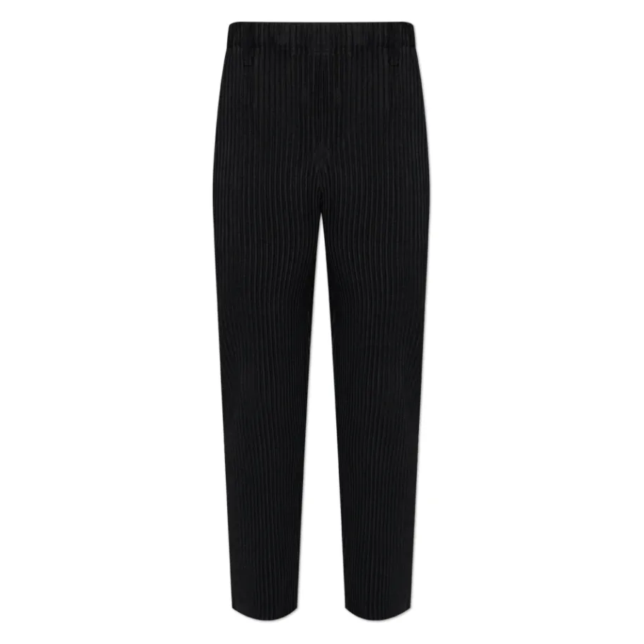 Issey Miyake Geplooide Broek-Heren Broeken