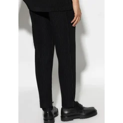 Issey Miyake Geplooide Broek-Heren Broeken