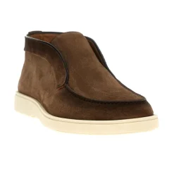 Santoni Gepolijste leren slipper-Heren Laarzen