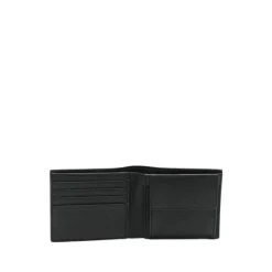Tom Ford Geprinte Elongated T Line Klassieke Bifold Portemonnee van Hertenleer-Heren Portefeuilles