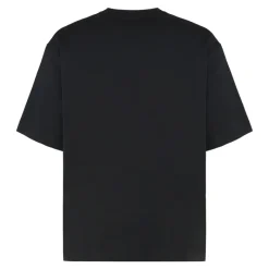 Off White Geribbelde crew-neck T-shirt-Heren Shirts