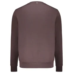 Herno Geribbelde Katoenen Crew-Neck Sweatshirt-Heren Truien & Vesten