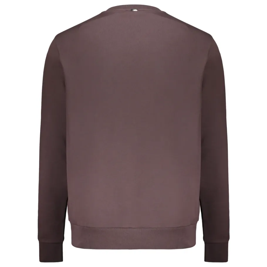 Herno Geribbelde Katoenen Crew-Neck Sweatshirt-Heren Truien & Vesten