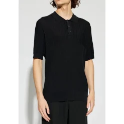 Golden Goose Geribbelde Poloshirt-Heren Truien & Vesten