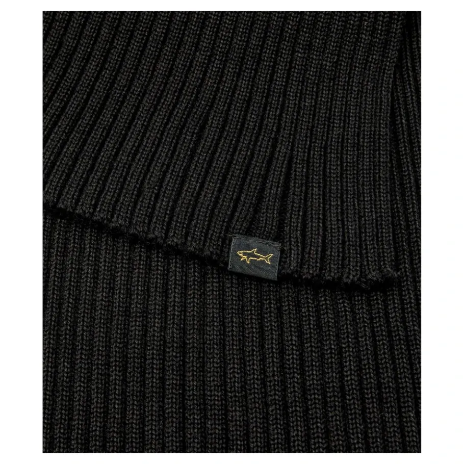 Paul & Shark Geribbelde wollen sjaal-Heren Sjaals