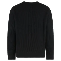 Maison Kitsuné Geribbelde wollen trui-Heren Truien & Vesten