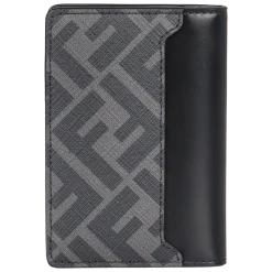 Fendi Geruit motief leren kaarthouder-Heren Portefeuilles