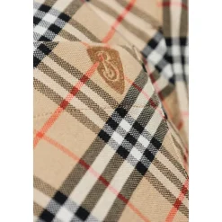 Burberry Geruit Overhemd-Heren Overhemden