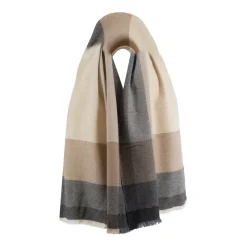 Brunello Cucinelli Geruit Patroon Wol Kasjmier Sjaal-Heren Sjaals