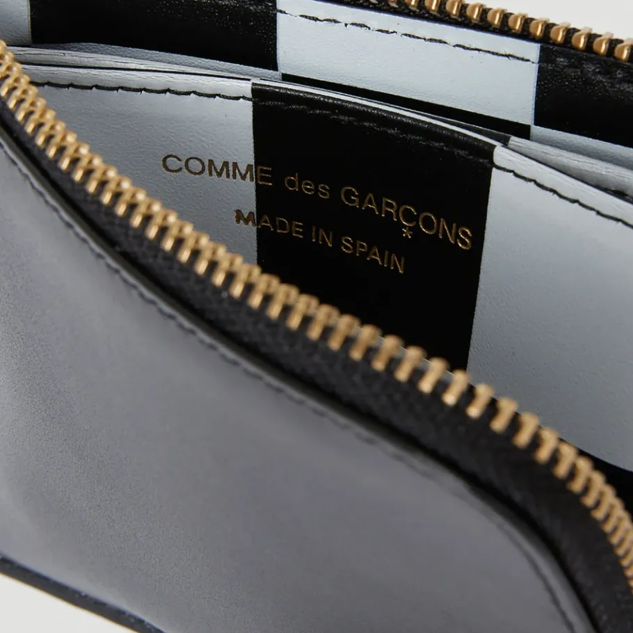 Comme des Garçons Geruite Portemonnee-Heren Portefeuilles