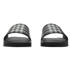 Burberry Geruite Print e Sandalen Gemaakt in Italië-Heren Slippers
