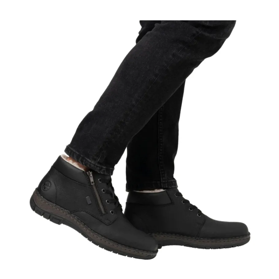 Rieker Gesloten Enkelboots-Heren Snowboots