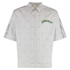 Givenchy Gestreept katoenen shirt-Heren Overhemden