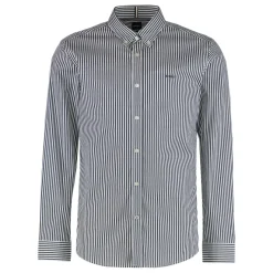 Hugo Gestreept Shirt met Lange Mouwen-Heren Overhemden
