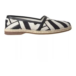 Dolce & Gabbana Gestreepte Canvas Espadrilles-Heren Espadrilles