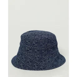 Fendi Gestreepte emmerhoed Stijlvolle modeaccessoire-Heren Hoeden