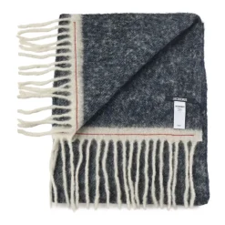 Jacquemus Gestreepte Mohair-Alpaca Sjaal-Heren Sjaals