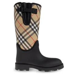 Burberry Gestreepte regenlaarzen-Heren Laarzen