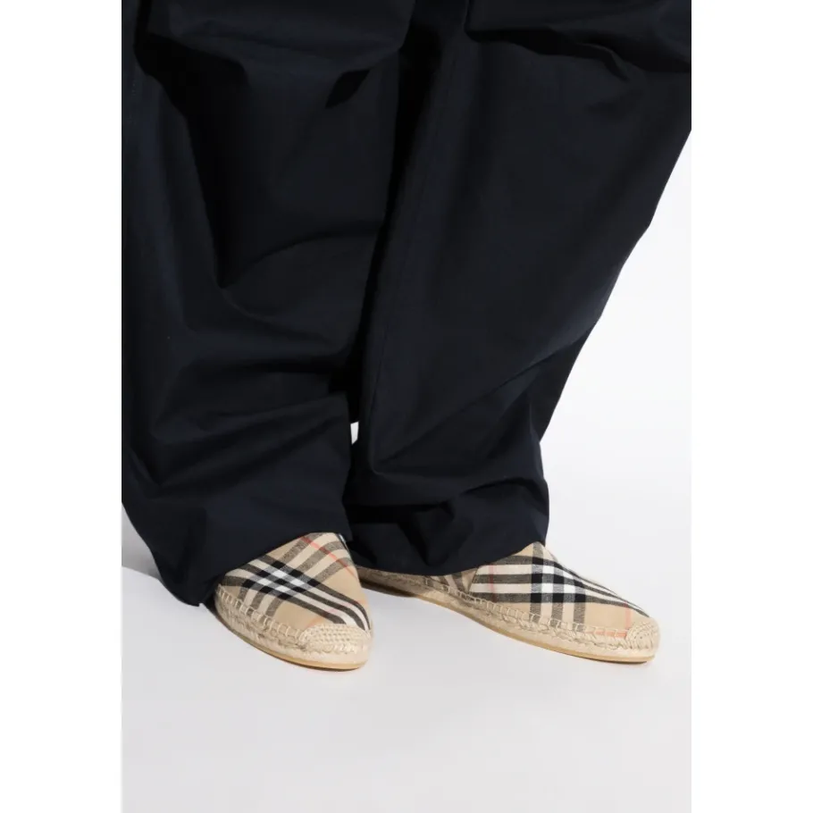 Burberry Gestreepte schoenen-Heren Espadrilles