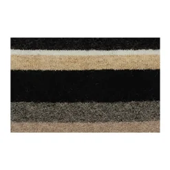 GALLO Gestreepte zwarte fleece handschoenen voor heren-Heren Handschoenen