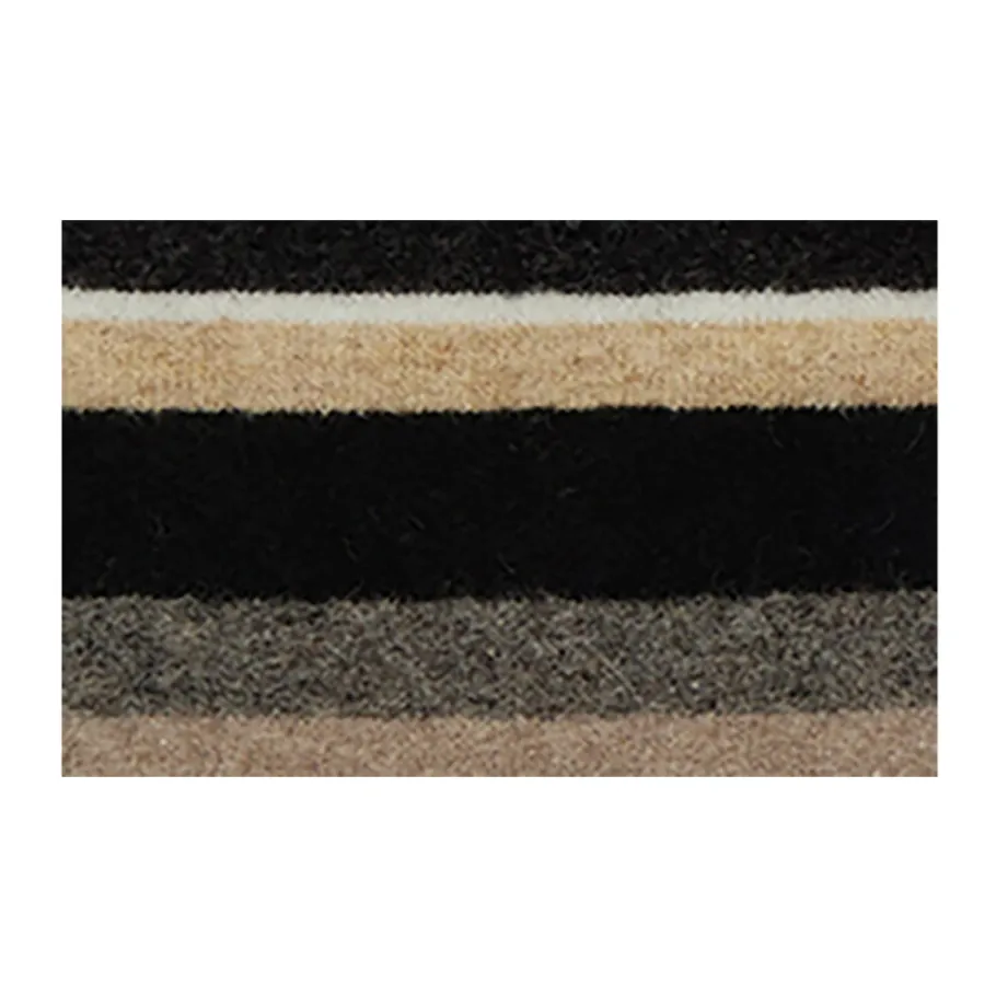 GALLO Gestreepte zwarte fleece handschoenen voor heren-Heren Handschoenen