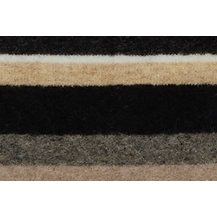 GALLO Gestreepte zwarte fleece handschoenen voor heren-Heren Handschoenen