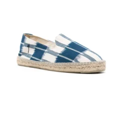 Manebí Geverfde Katoenen Platte Espadrilles-Heren Espadrilles