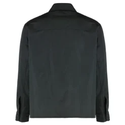 Ami Paris Gewatteerd Nylon Overshirt-Heren Jassen