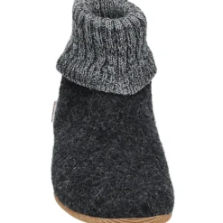 Giesswein Gezellige Grijze Pantoffels-Heren Pantoffels