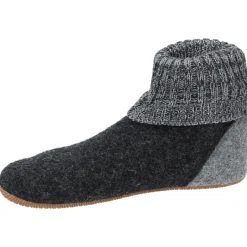 Giesswein Gezellige Grijze Pantoffels-Heren Pantoffels