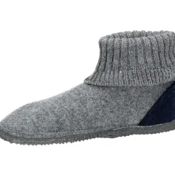 Giesswein Gezellige Grijze Pantoffels-Heren Pantoffels