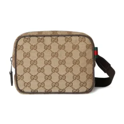 Gucci GG Canvas Mini Bag-Heren Tassen