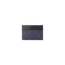 Gucci GG Supreme Card Case-Heren Portefeuilles