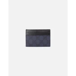 Gucci GG Supreme Card Case-Heren Portefeuilles