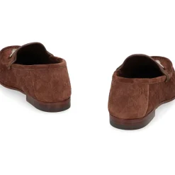 Gucci GG-motief Horsebit Suède Loafers-Heren Instappers & Slip Ons