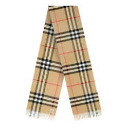 Burberry Giant Check Cashmere Sjaal-Heren Sjaals
