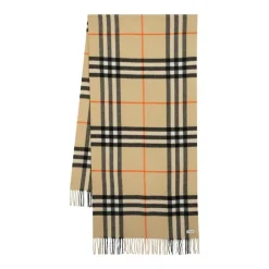 Burberry Giant Check Scarf-Heren Sjaals
