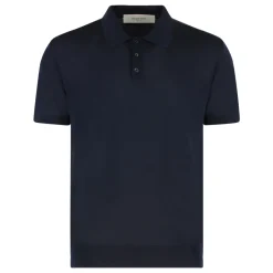 Golden Goose Giotto Gebreide polo shirt van scheerwol-Heren Shirts