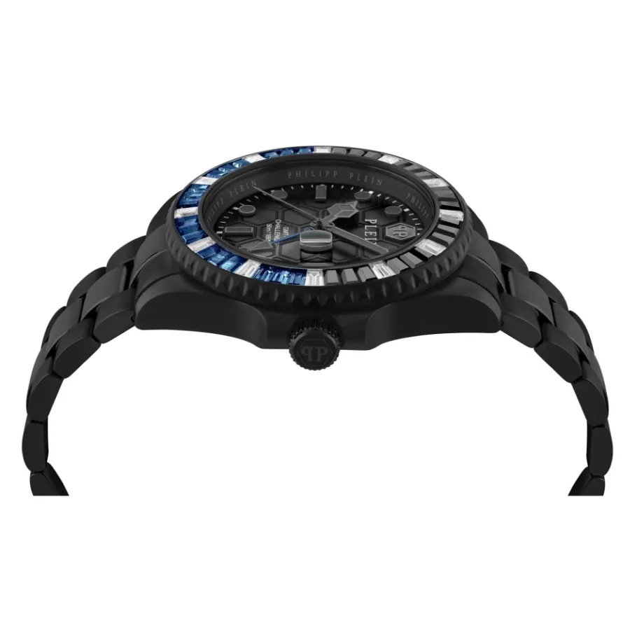 Philipp Plein GMT-I Challenger Baguettes Horloge-Heren Horloges
