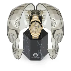 Philipp Plein GMT-I Challenger Gouden Horloge-Heren Horloges