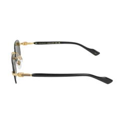 Gucci Goud Zwart Grijs Zonnebril GG1221S-Heren Zonnebrillen