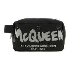 Alexander McQueen Graffiti Beauty Case-Heren Tassen