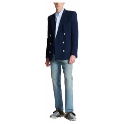 Balmain Grain de poudre blazer-Heren Kostuums