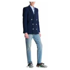 Balmain Grain de poudre blazer-Heren Kostuums