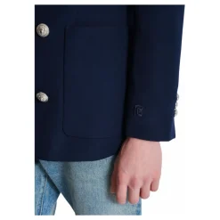 Balmain Grain de poudre blazer-Heren Kostuums