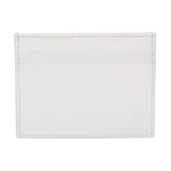 Palm Angels Graphic Print Crème Kaarthouder-Heren Portefeuilles